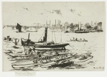 The Steam Launch, Chelsea Embankment