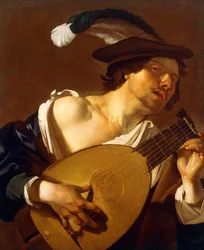 A Lute Player