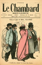 Cover of Le Chambard socialiste, number 28, Satirical in Colours