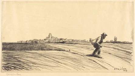 Tramp with Bundle (Le chemineau à la besace)