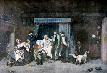 The Worker and his Children, 1892