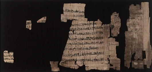 Sheet with Hieratic Inscription about Neskhonsu, the Singer of the Great God Amun