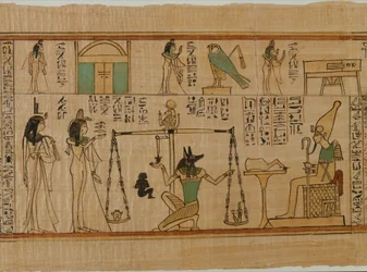 The Singer of Amun Nanys Funerary Papyrus, c.1050 BC