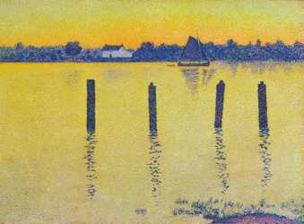 Sailboat on the Scheldt