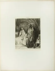 Have you prayed tonight, Desdemona?, plate twelve from Othello