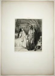 Have you prayed tonight, Desdemona?, plate twelve from Othello