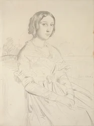 Portrait of a Young Woman, Seated Three-Quarters to Left