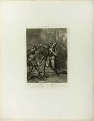 Villain, Thou Diest, plate ten from Othello