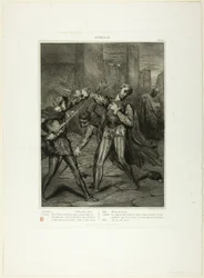 Villain, Thou Diest, Plate Ten from Othello