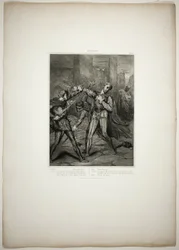 Villain, Thou Diest, plate ten from Othello