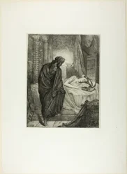Yet She Must Die, plate eleven from Othello