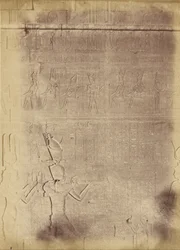 Close-up of Hieroglyphic Inscriptions