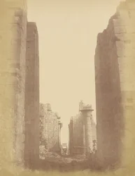 Karnak, View Through the Hypostyle Room