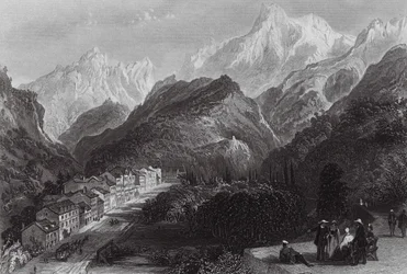 Eaux Bonnes, in the Pyrenees