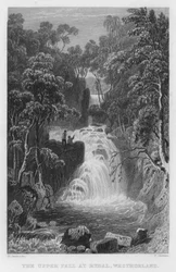 The Upper Fall at Rydal, Westmorland