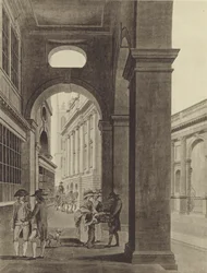 The Bank of England from the Royal Exchange Arcade