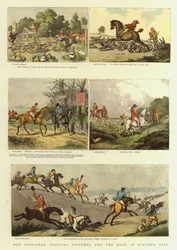 Old Fashioned Sporting Pictures, and the Road in Byegone Days