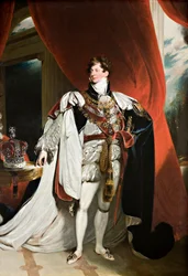 Portrait of King George IV