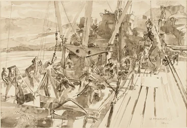 Unloading Coal, Hvitanes