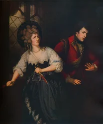 Mrs. Siddons and J. P. Kemble in the Dagger Scene from Macbeth