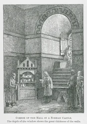 Corner of the Hall in a Norman Castle