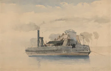 Dredger at Twickenham, September 22, 1874