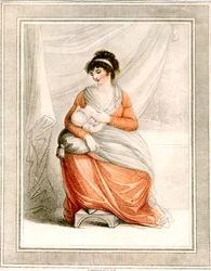 Woman breastfeeding