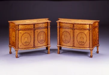 Pair of George III Commodes