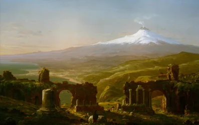 Mount Etna from Taormina