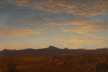 Study for "Catskill Creek"