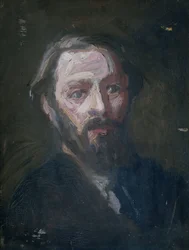 Portrait of the Sculptor Pier Pander (1864-1919)