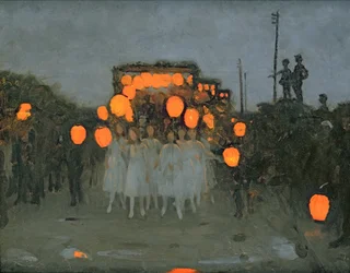 The Lantern Parade, c. 1918