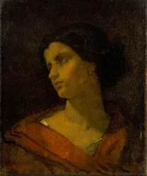 Head of a Woman, Study