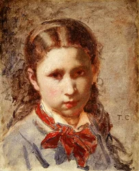 Head of a girl