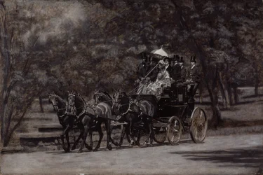 The Fairman Rogers Four-In-Hand (A May Morning in the Park)