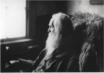 Walt Whitman in Camden, N.J., c.1891