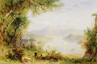 View on the Hudson River (c.1840-45)