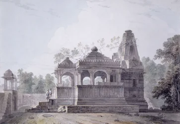 A Hindu Temple in the Fort of Rohtas, Bihar