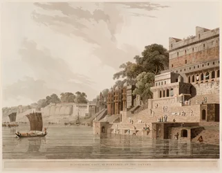 Dusasumade Gaut, at Bernares on the Ganges