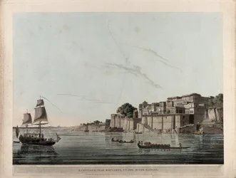 Ramnugur near Benares on the river Ganges