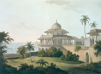 The Chalees Satoon, in the Fort of Allahabad on the River Jumna, from 