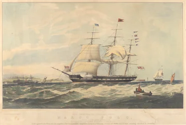 The Celebrated Clipper Ship Marco Polo