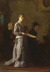 Singing a Pathetic Song, 1881