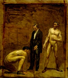 Study for “Taking the Count”
