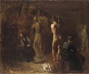 William Rush Carving His Allegorical Figure of the Schuylkill River