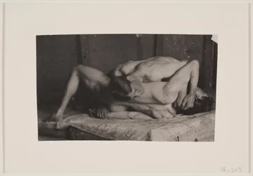 Wrestlers in Eakins