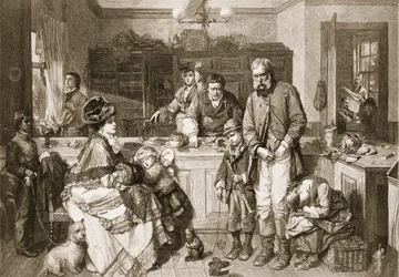 From Hand to Mouth - He was One of the Few who Would not Beg, pub. 1879