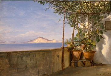 Terrace in Procida