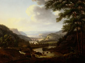 View over Tistedal