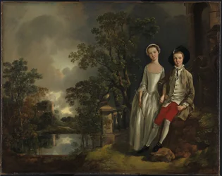 Heneage Lloyd and His Sister, Lucy